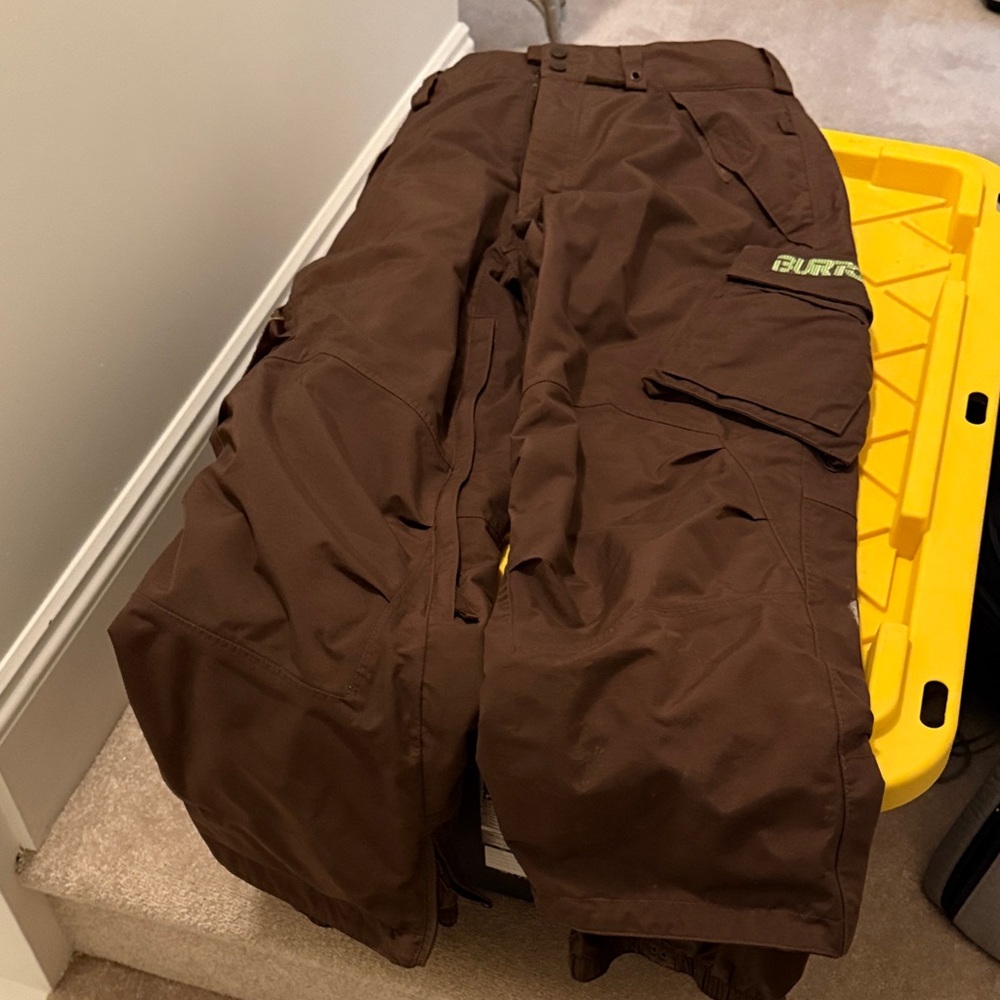 Burton Men's Dark Brown Cargo Pants
